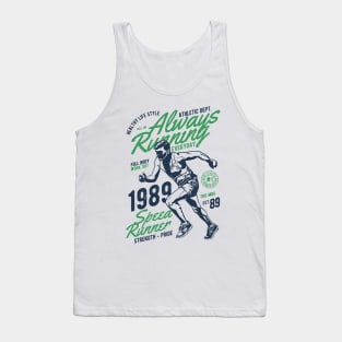 Running Jogging Athlete Athletic College Highschool CrossCountry Runner Races Sports Tank Top